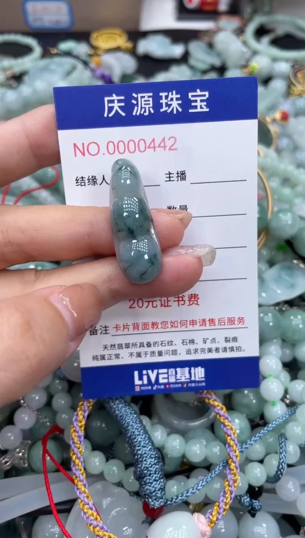 翡翠未镶嵌颈饰252