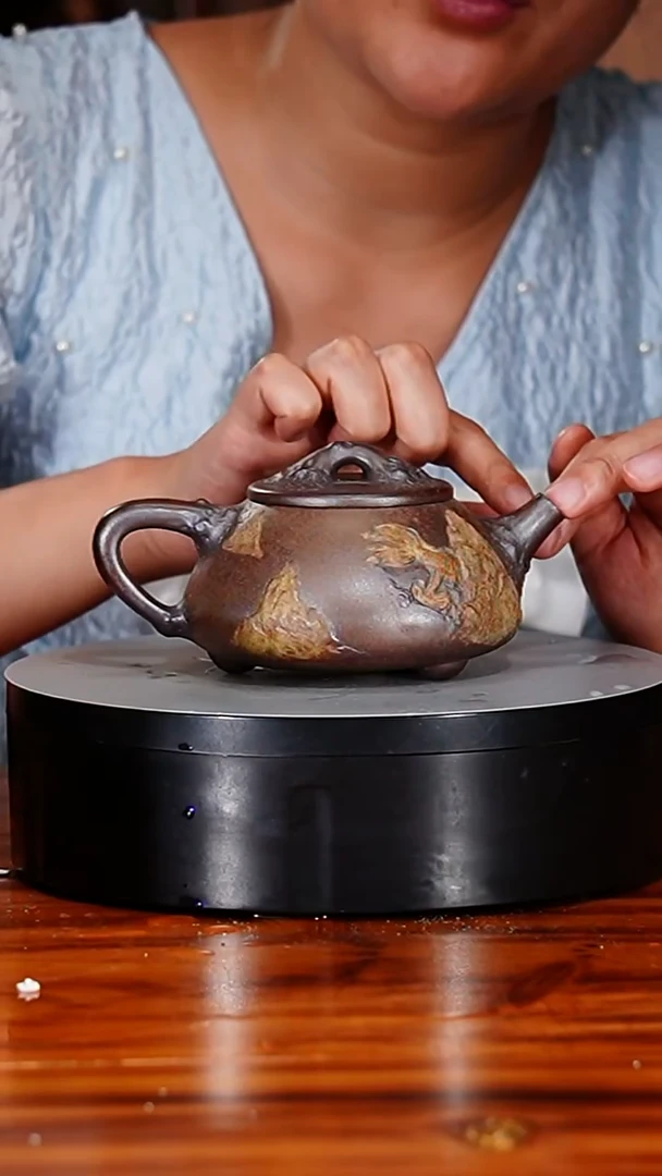 宜兴原矿紫砂壶茶壶320C