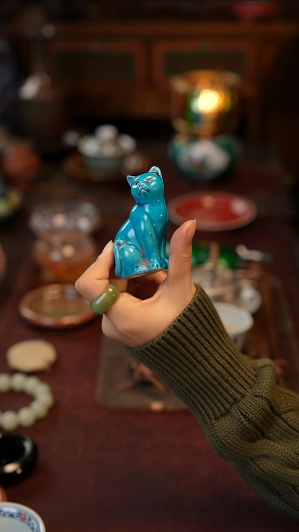 蓝猫 景德镇陶瓷福利款