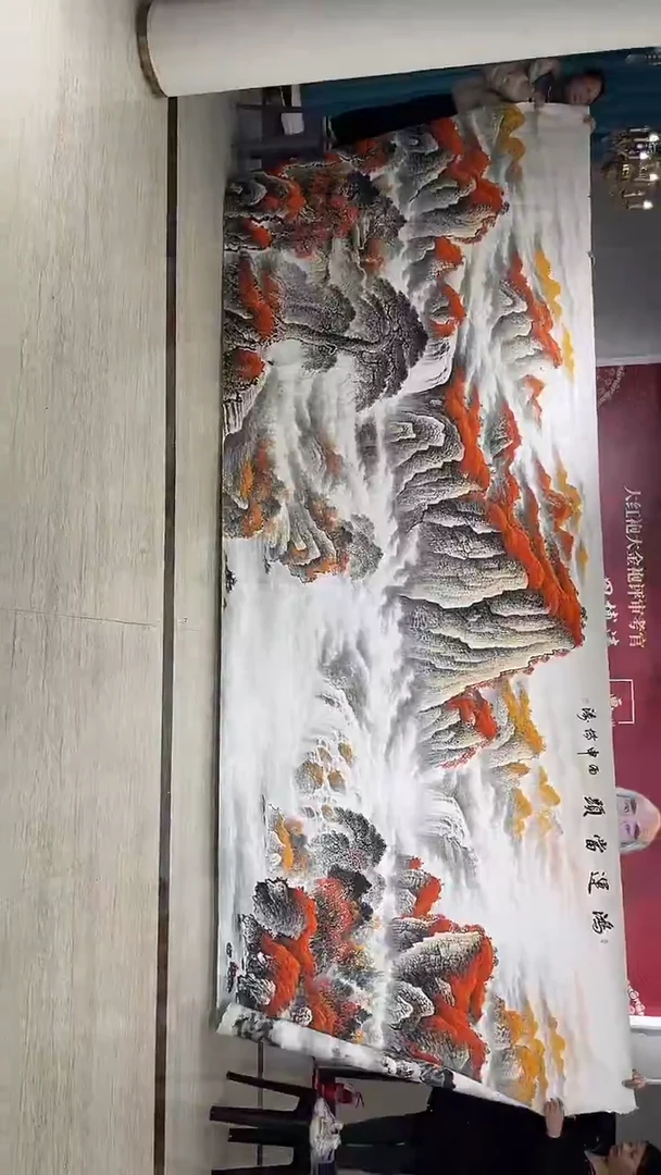 国画14田博涛丈六鸿运当头