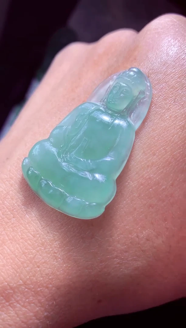 未镶嵌定制翡翠龙**人天然翡翠A货 官方基地发货v