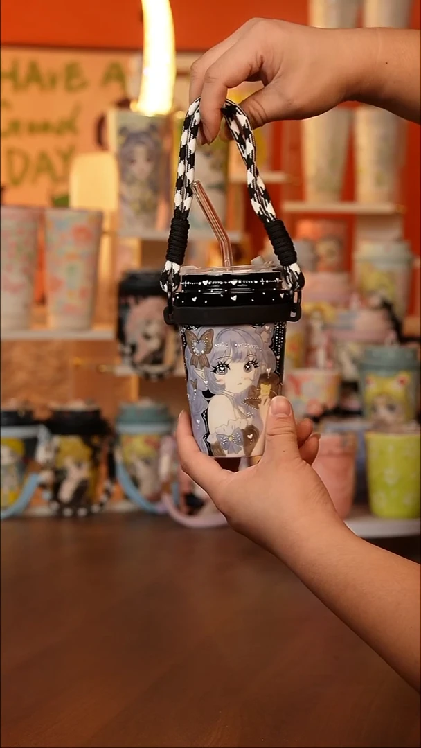 (玉泥）景德镇手工手绘文创陶瓷杯