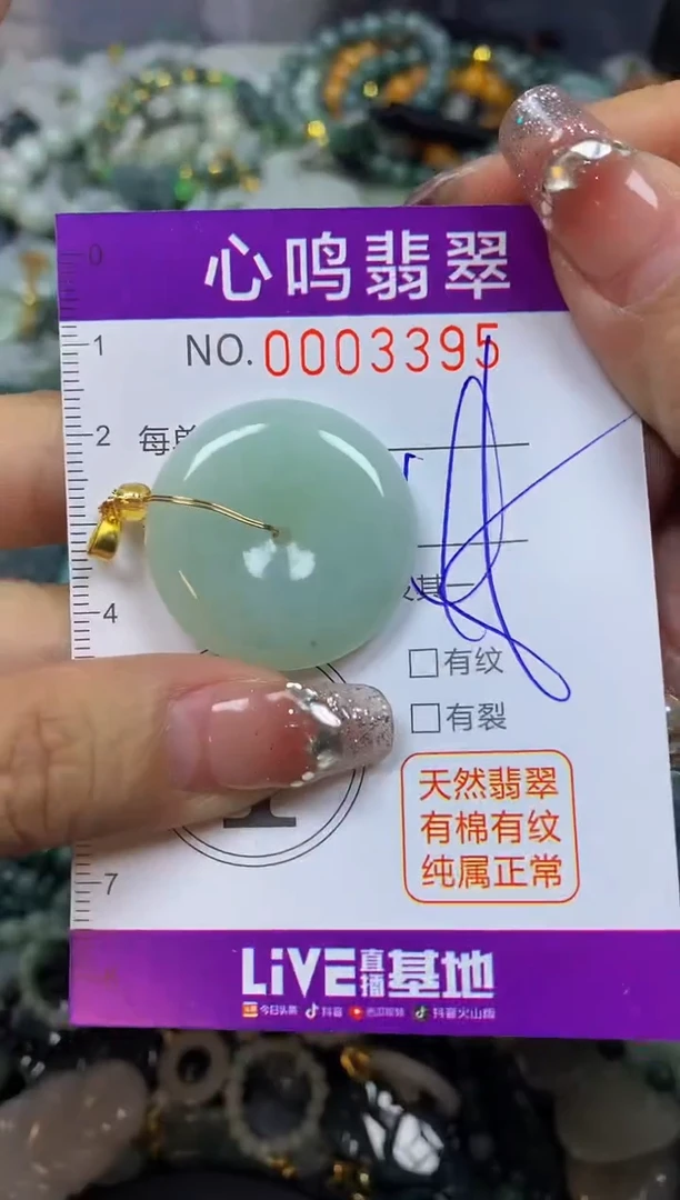 【闪购商品】翡翠颈饰未镶嵌闪购003395
