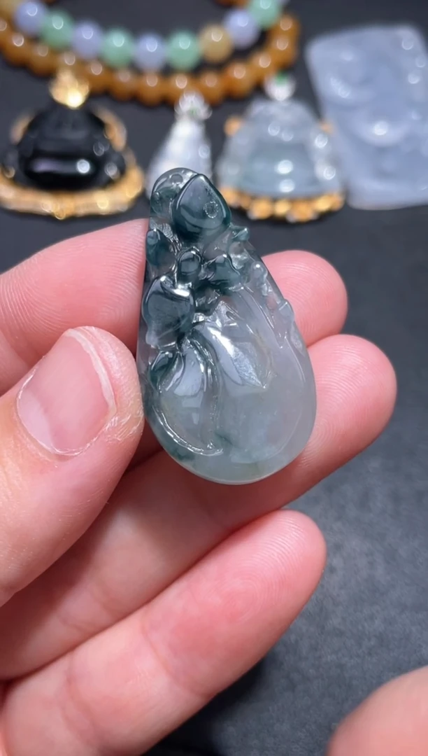 颈饰未镶嵌翡翠20