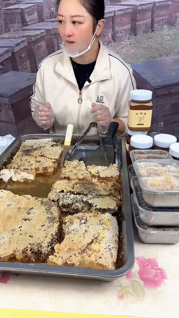 秦岭土蜂蜜纯天然