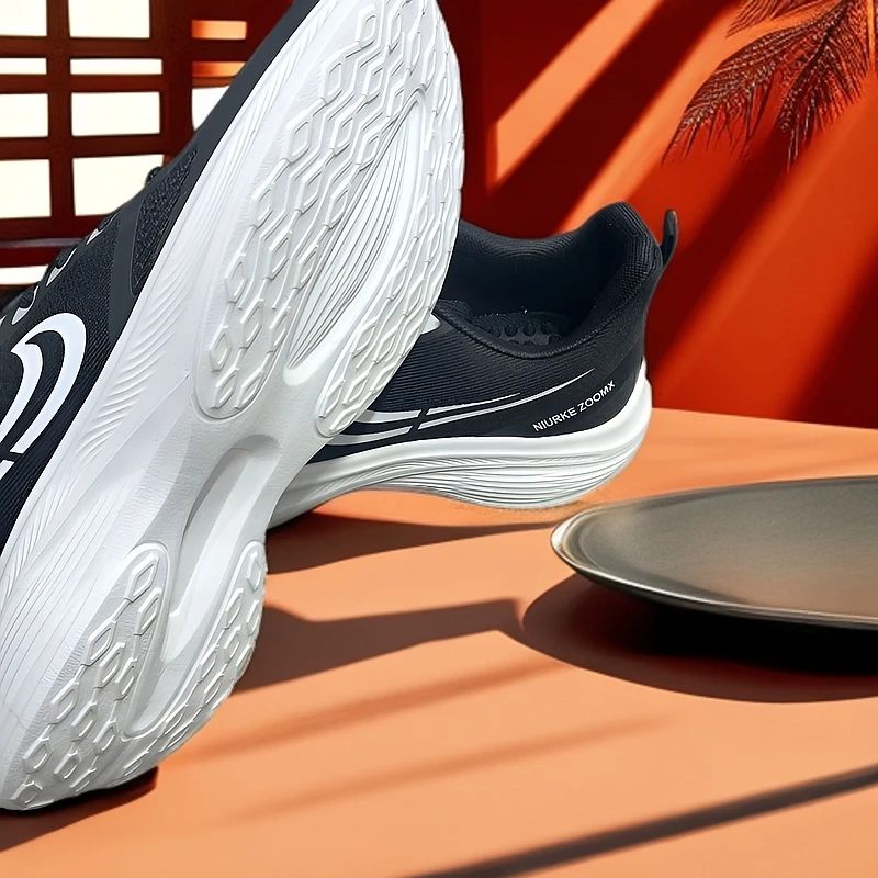 品牌运动鞋艾草鞋垫透气跑鞋跑步鞋男女舒适网面休闲时尚