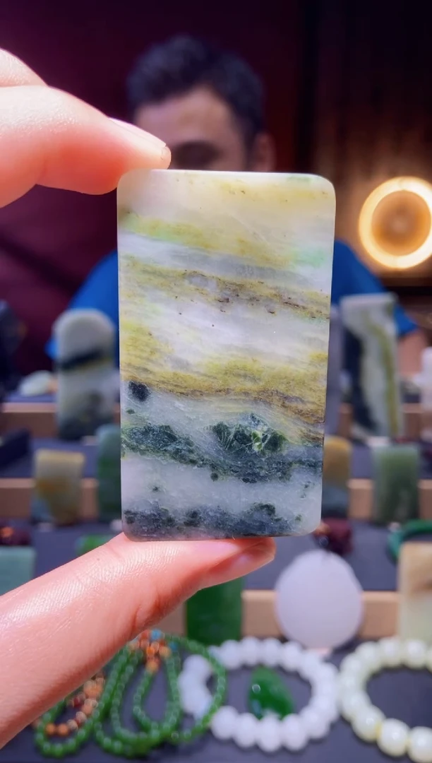 独山玉未镶嵌颈饰yc