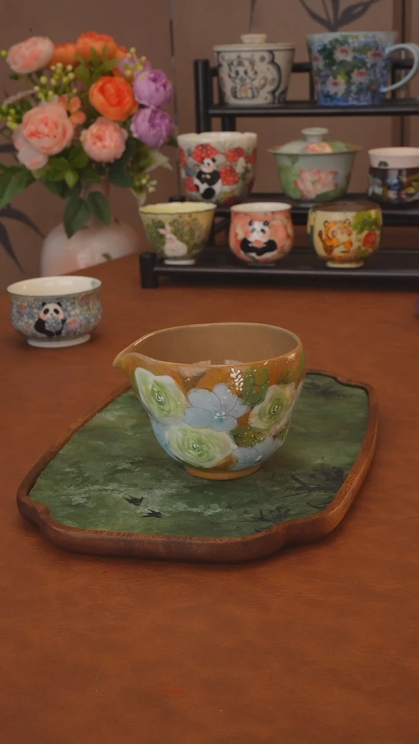 是泥吖系列 绿玫瑰公道