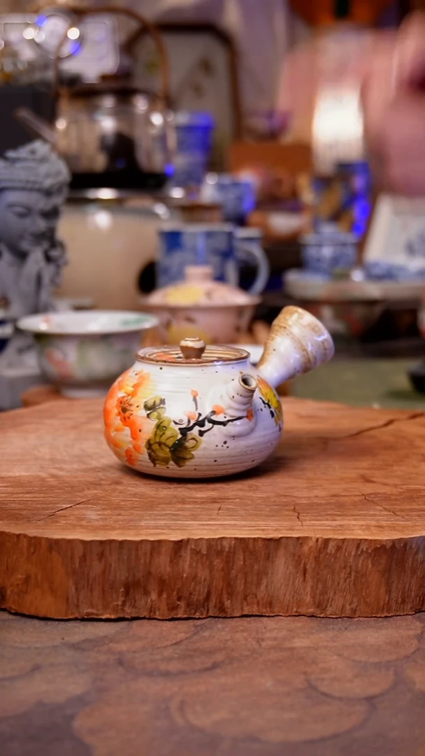 杯子陶牡丹手工手绘手工手绘