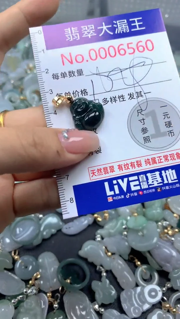 颈饰未镶嵌翡翠6560