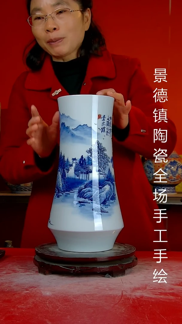 摆件陶瓷景德镇陶瓷 全场手工手绘