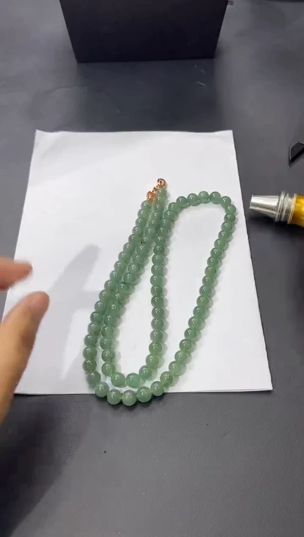 颈饰未镶嵌翡翠天然翡翠A货82多样性发一