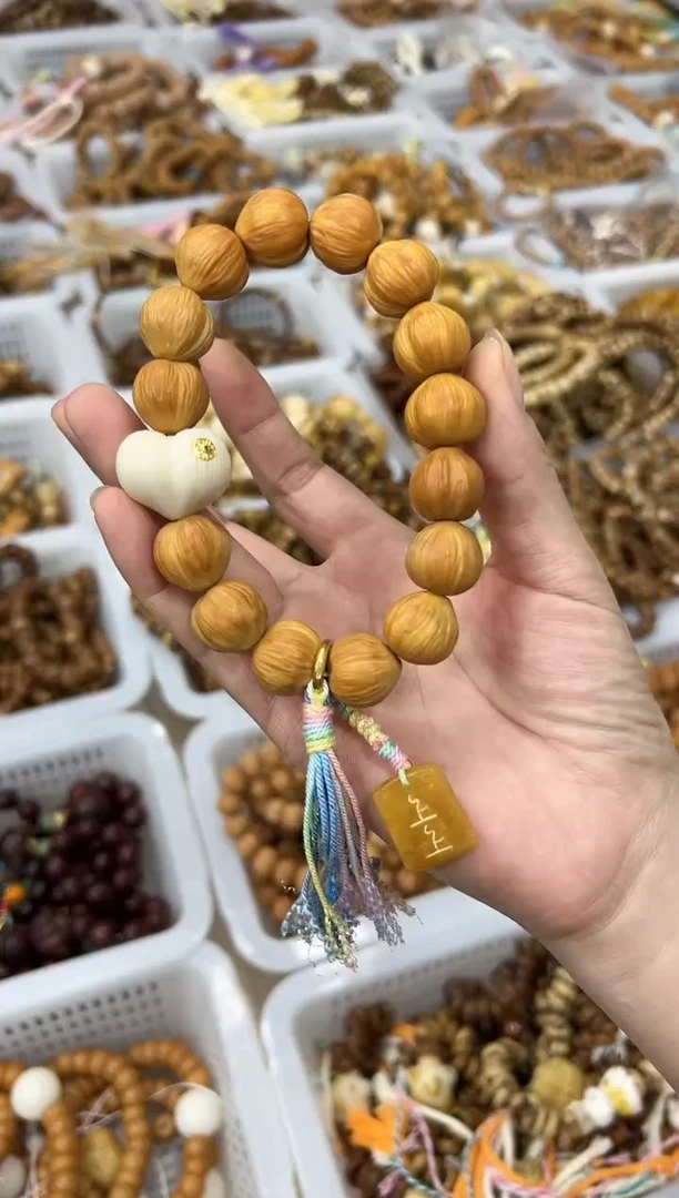 手串猴头核桃卡15mm左右猴头屁桃 设计款 上上签手持