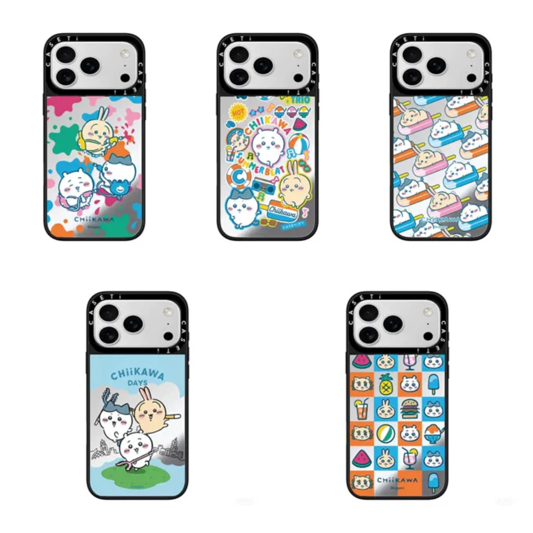 caseti联名新吉伊卡哇夏日派对适用于iPhone17ProMax/16Pro/15Pro