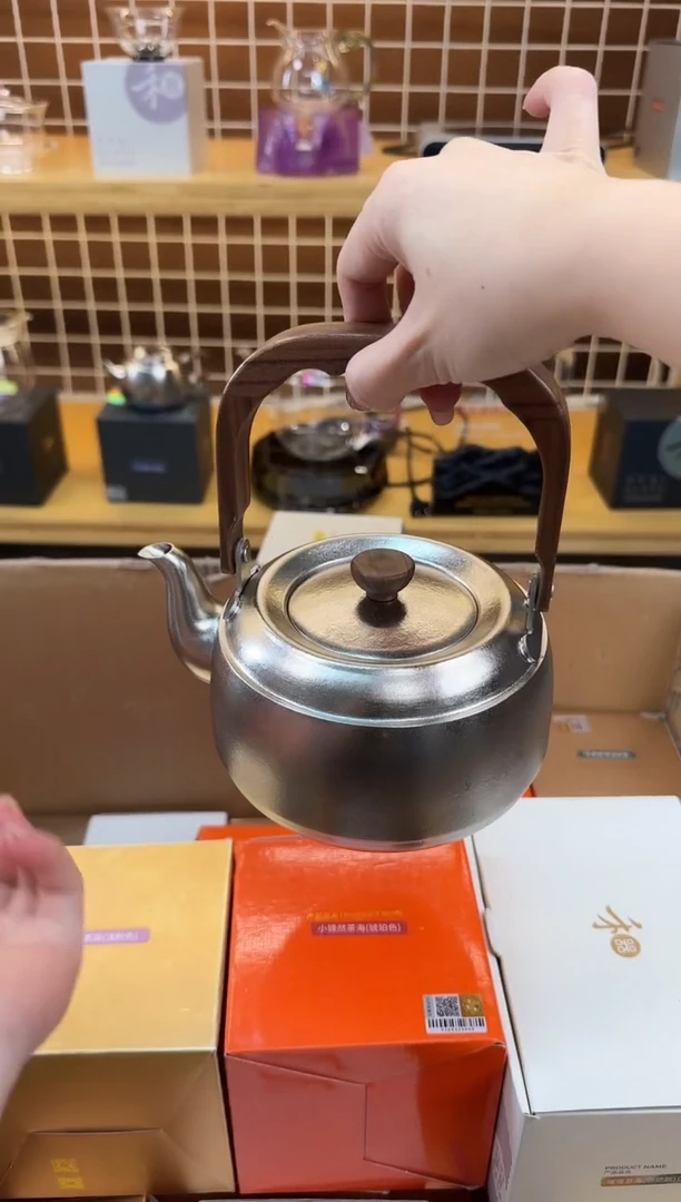 @@器钛纯钛煮茶壶