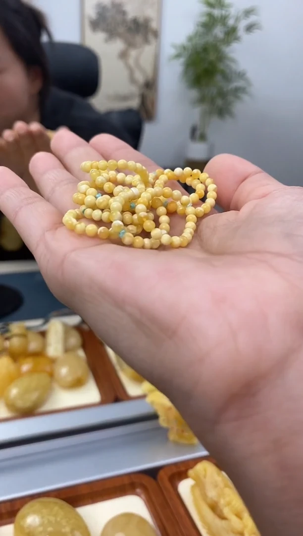 【闪购商品】琥珀裸石未镶嵌天然琥珀蜜蜡戒圈多样性发一