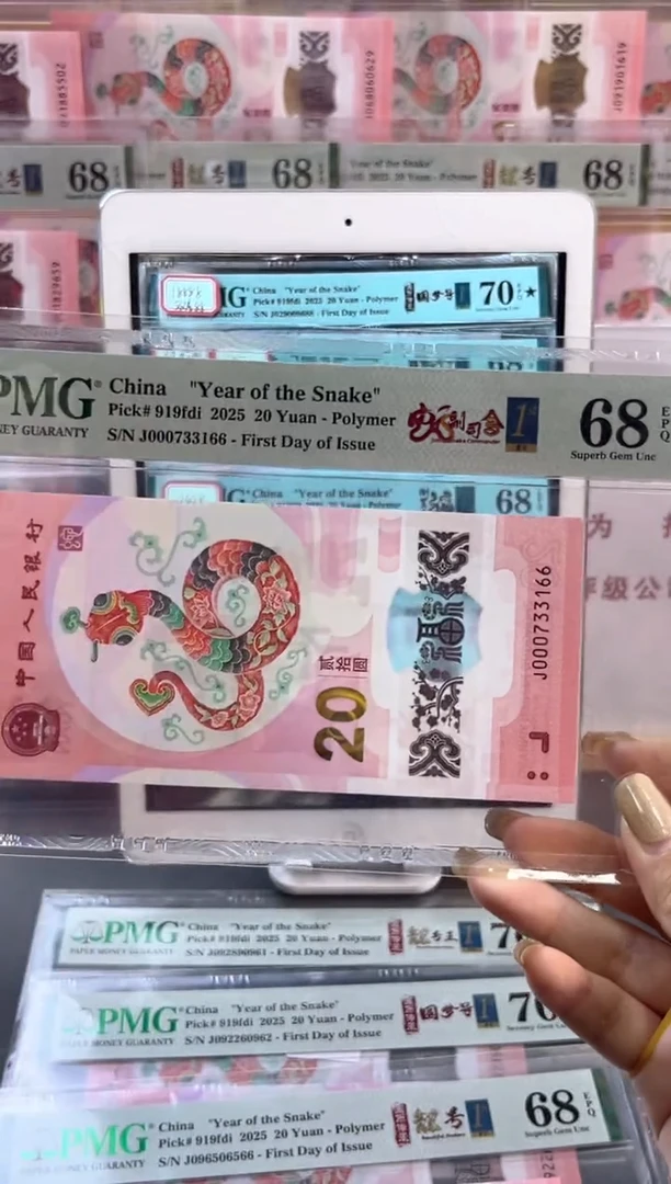 【闪购商品】塑料蛇副司令首日标 PMG68分尾166