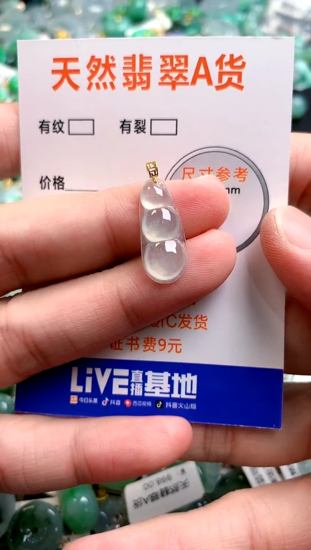 颈饰18K金镶嵌翡翠0248254671
