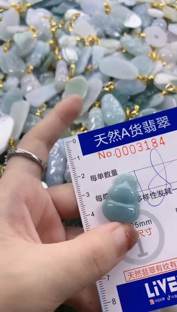 颈饰未镶嵌翡翠天然A货翡翠