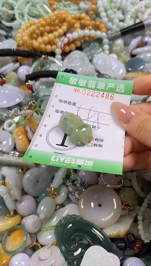 翡翠未镶嵌颈饰闪购0222486