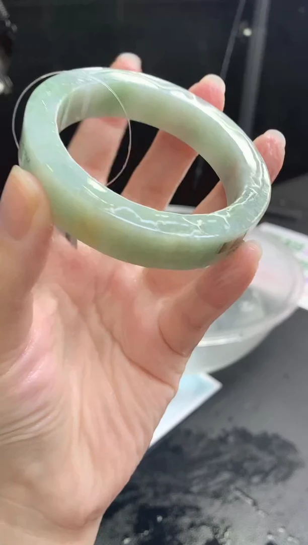 【闪购商品】定制翡翠手镯未镶嵌33   56-57正