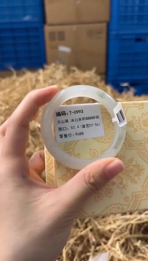 未镶嵌手镯石英质玉T-0993