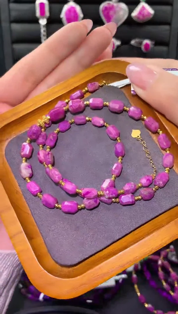 【闪购商品】苏纪石（舒俱来）.18K金镶嵌舒俱来项链