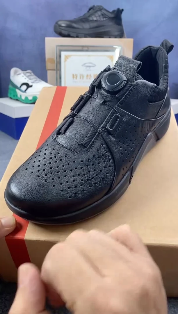 23071头层牛皮跨境多功能皮鞋（微瑕）皮鞋尺码39