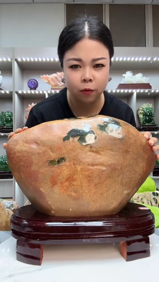 石材天然岫岩玉摆件