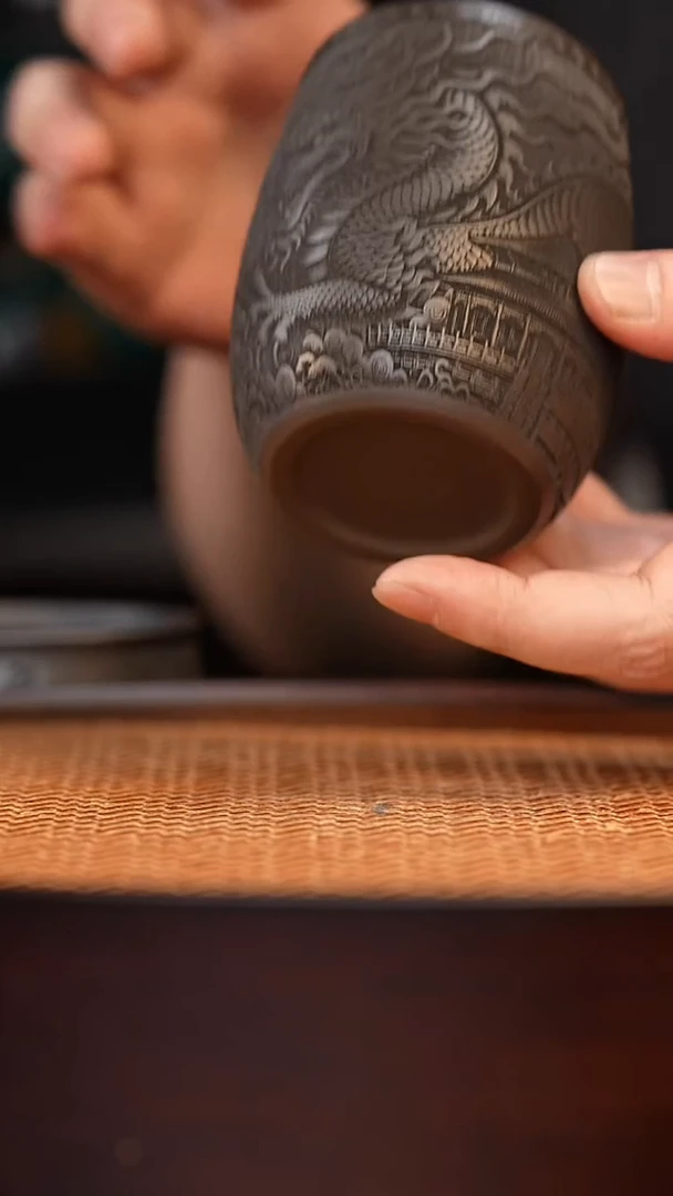 宜兴全手工紫砂杯