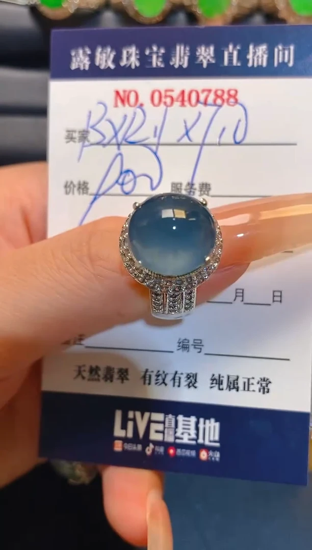 翡翠未镶嵌耳坠铜托