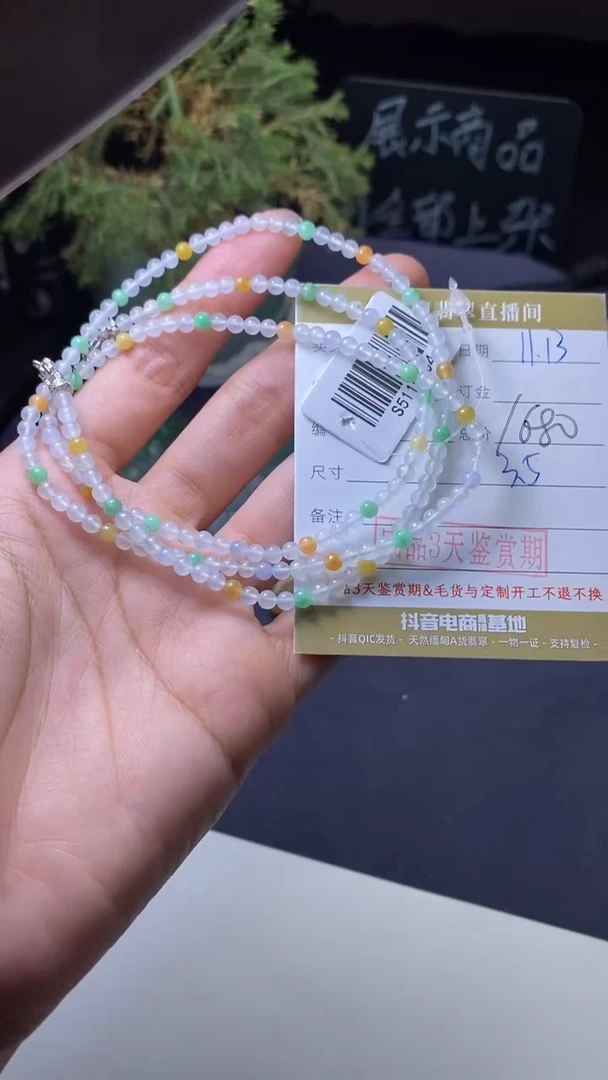 颈饰未镶嵌翡翠挂饰