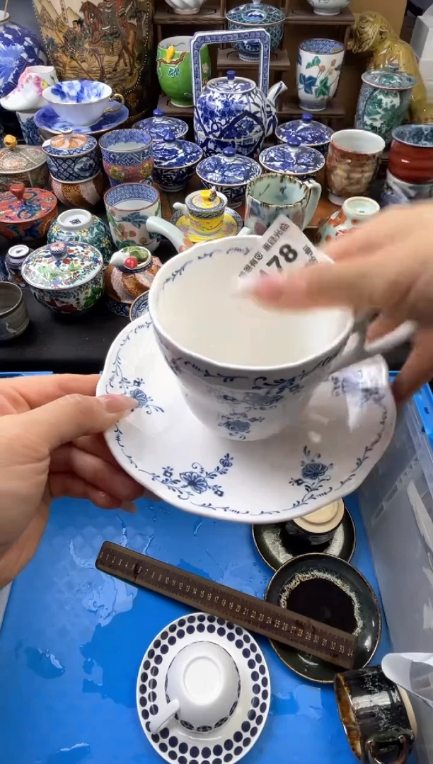 瓷片178号六六工艺品瓷器