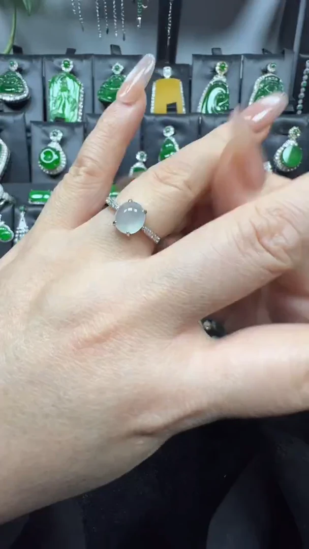 未镶嵌戒指翡翠23