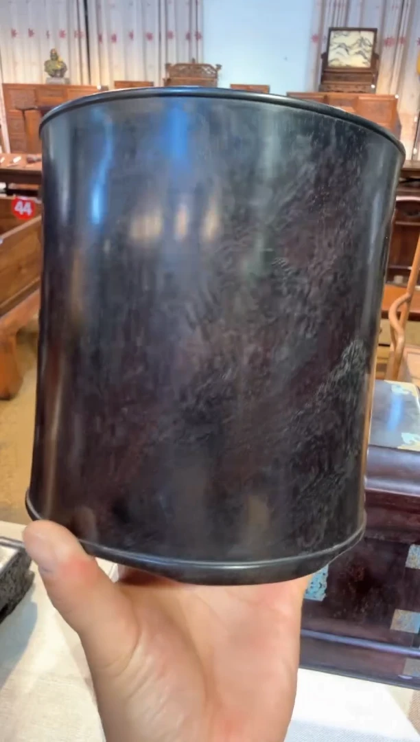 木小叶紫檀    笔筒  摆件