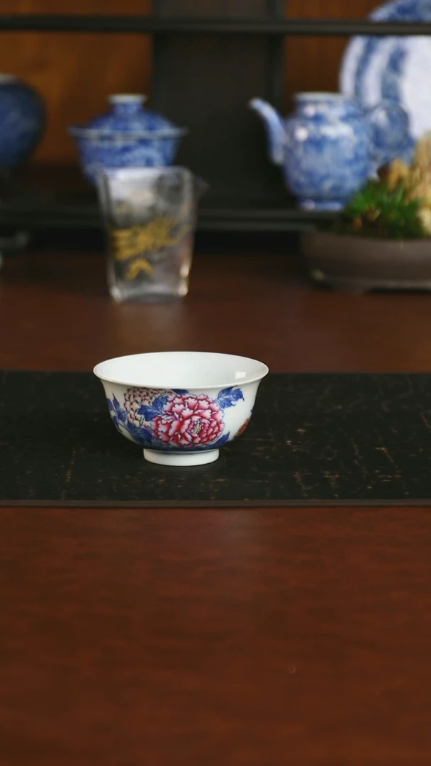 景德镇手工手绘的48