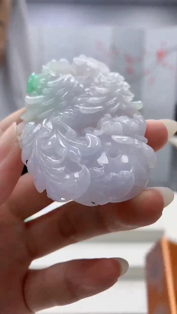 未镶嵌定制翡翠5123ry-毛货挂件10