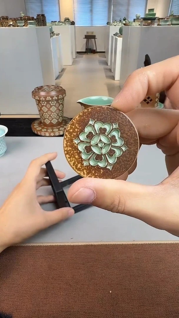 青瓷手工茶器包邮