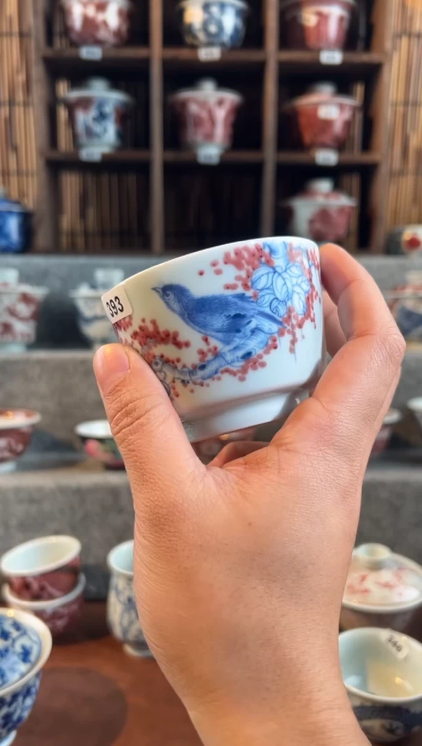 【闪购商品】393天禄言瓷手绘茶具