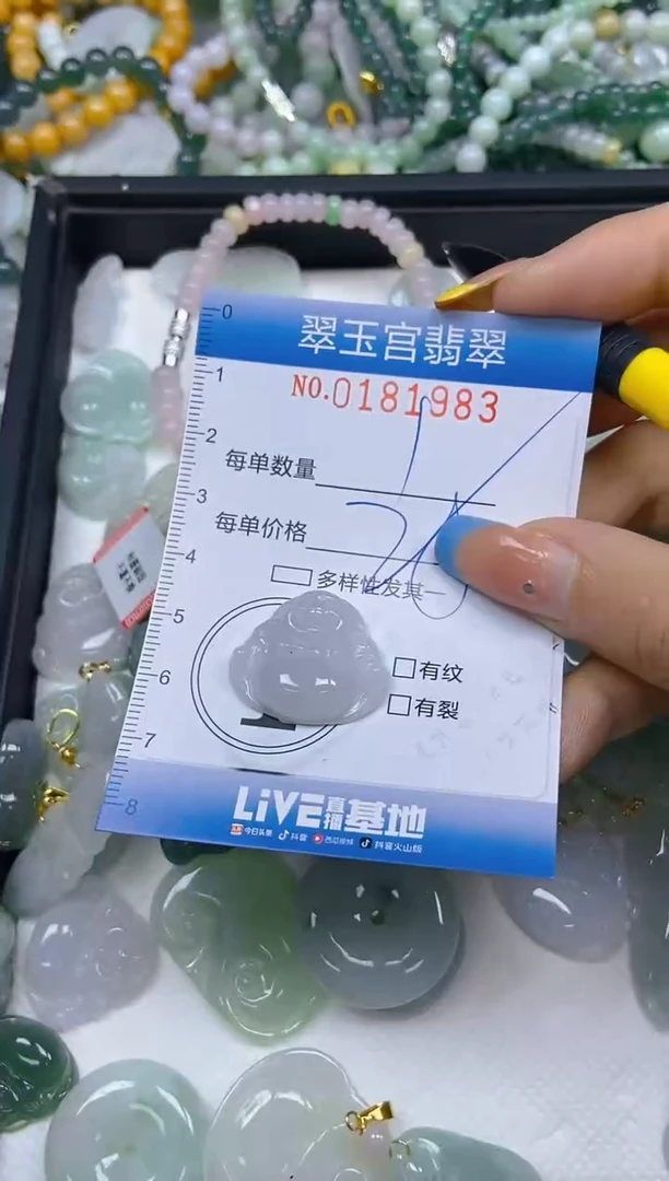翡翠未镶嵌颈饰闪购0181983