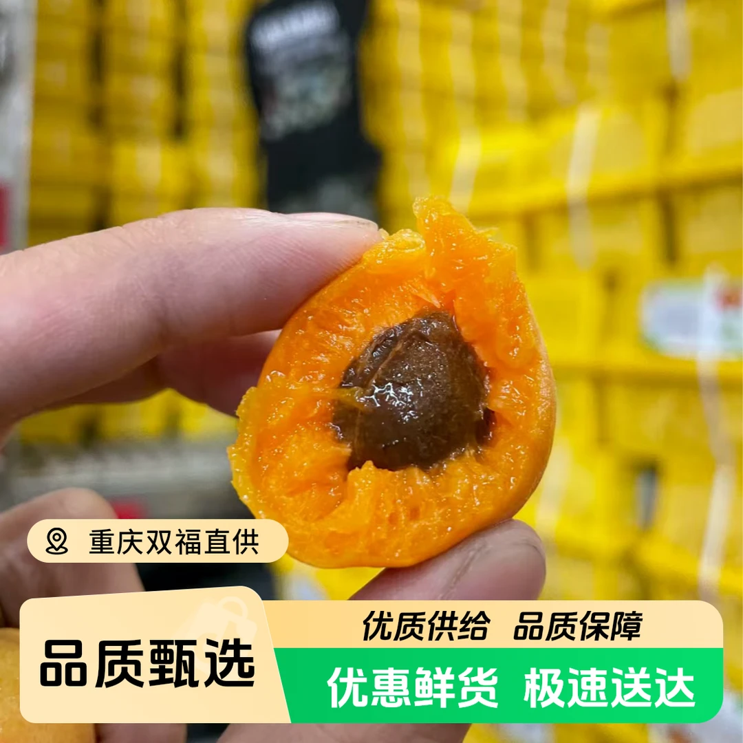 《表妹儿严选》新疆吊干杏 肉嫩多汁儿 一杏两吃 吃完果肉再吃杏仁新疆维吾尔自治区