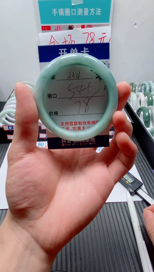 未镶嵌手镯翡翠334