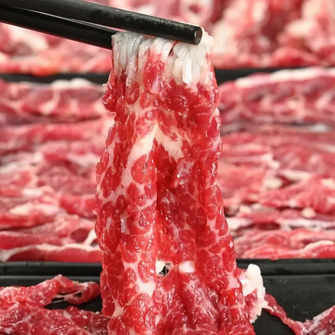 高山小黄牛肉原切牛肉片吃香喝辣套餐（包含吊龙+九龙腱+胸尖肥牛+福颜肉（牛脸肉）+牛骨髓下单送野果红酸汤）