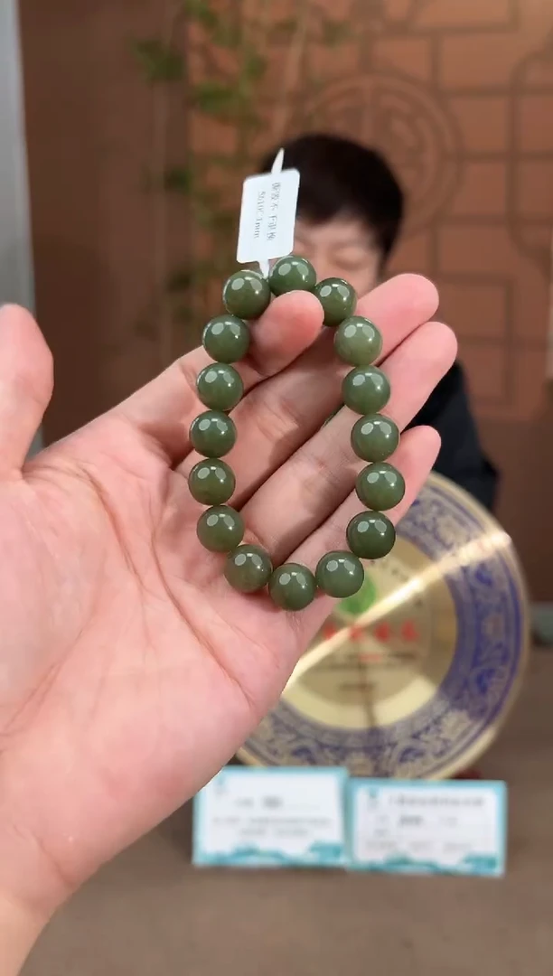 未镶嵌手串和田玉多样性拍一发一2538