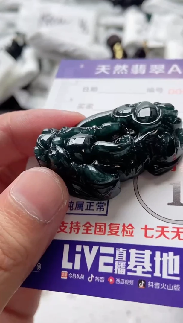 翡翠未镶嵌颈饰8888888888