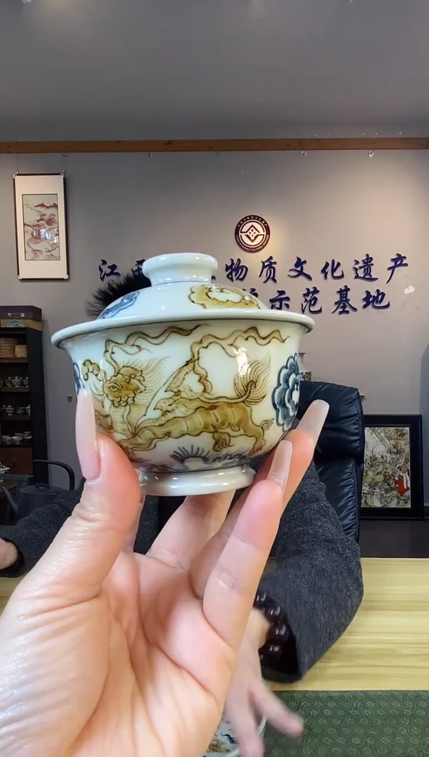 【闪购商品】景德镇青花手工手绘陶瓷