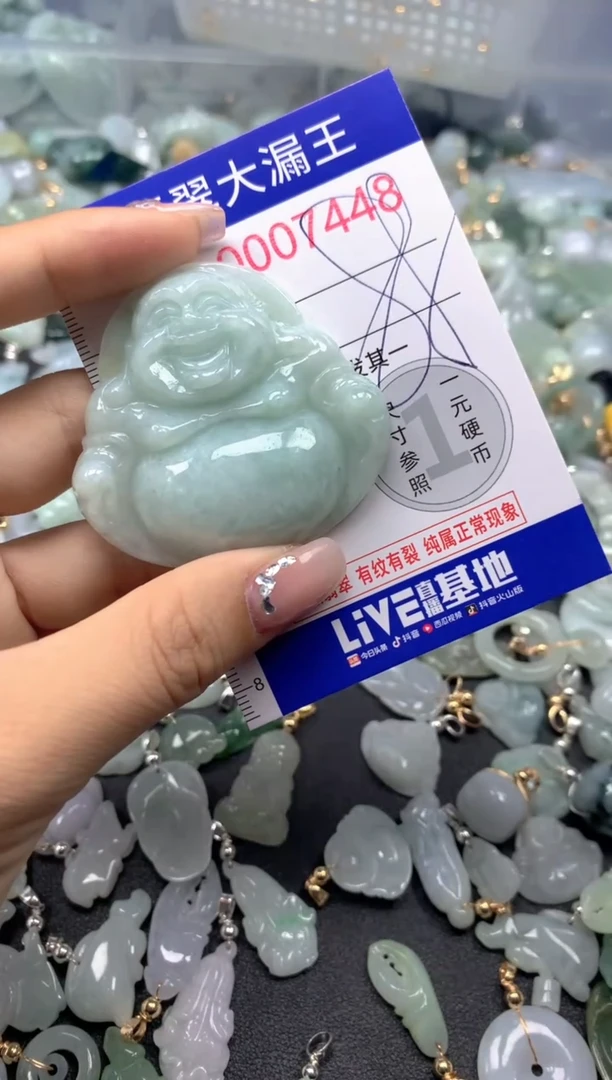 颈饰未镶嵌翡翠7448