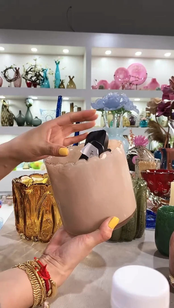 慕忆家手作琉璃花瓶