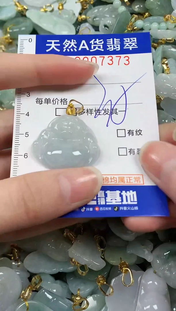 颈饰未镶嵌翡翠纯天然a货翡翠