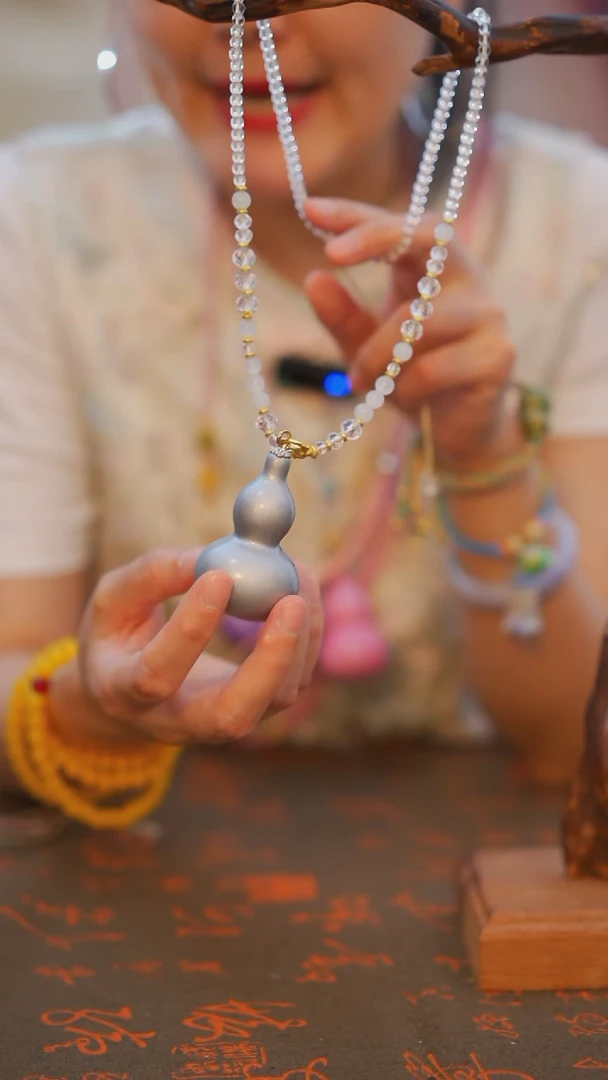 566非遗漆手艺工天然葫芦文玩福禄